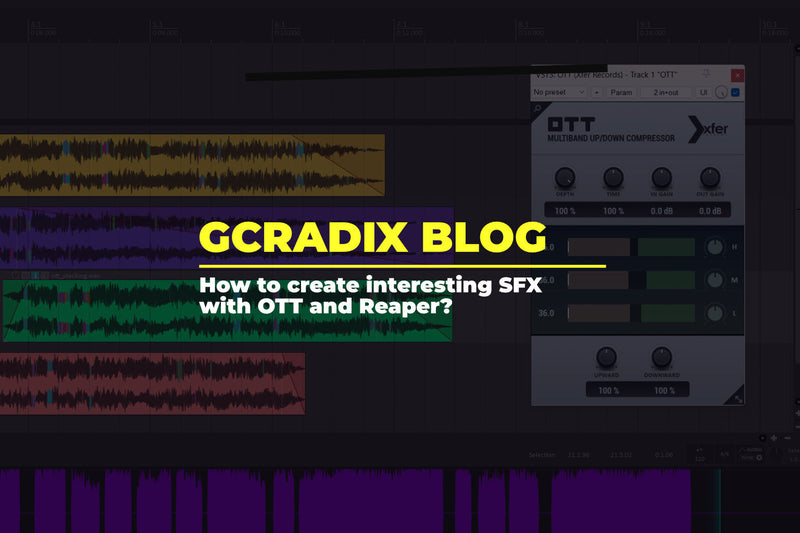 Stacking Multiple OTT Instances in Reaper | SCI-FI Sound Design Trick
