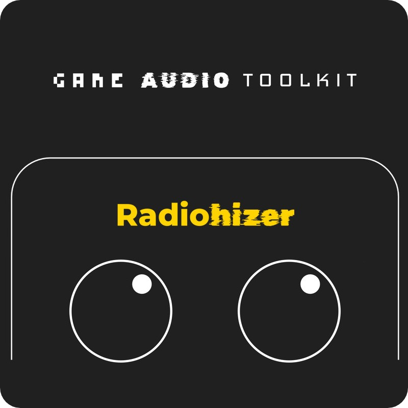 Game Audio Toolkit Plugin Radiohizer Product Shot