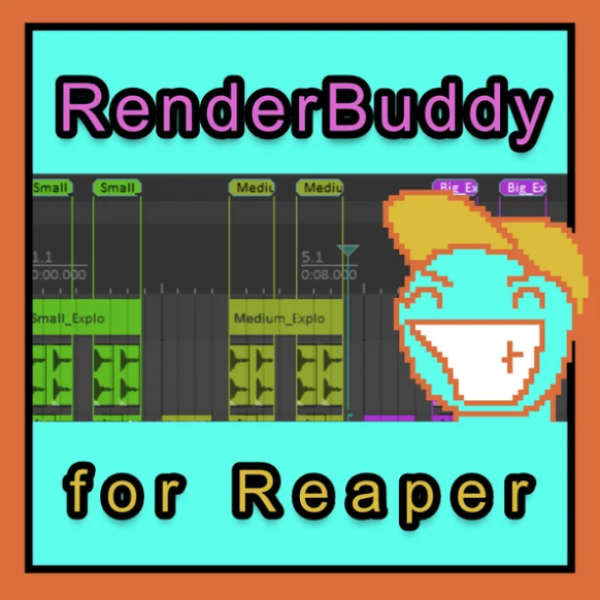 Render Buddy for Reaper software made by Laxemann