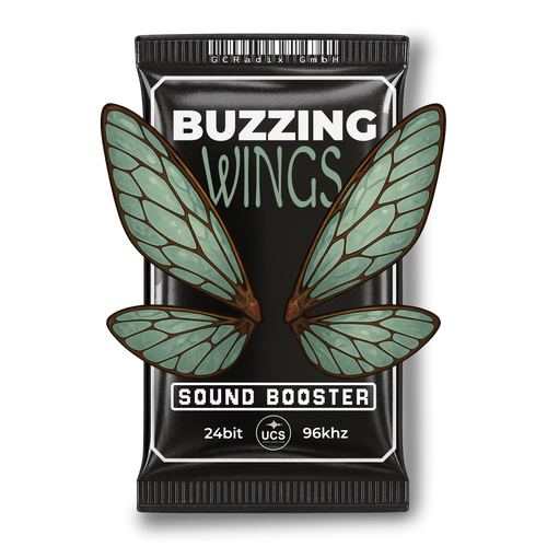 Sound Booster Buzzing Wings Product Shot